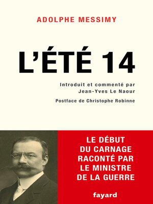 cover image of L'Été 14